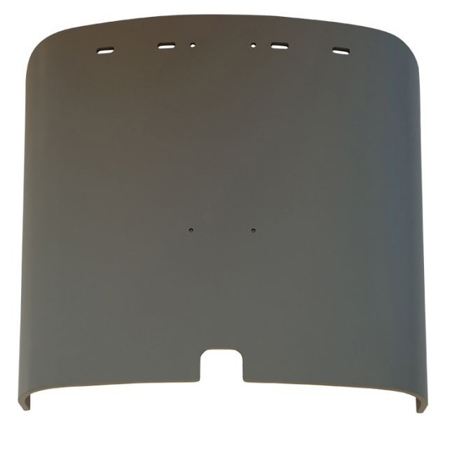 Paneel Rückseite Curve Grau