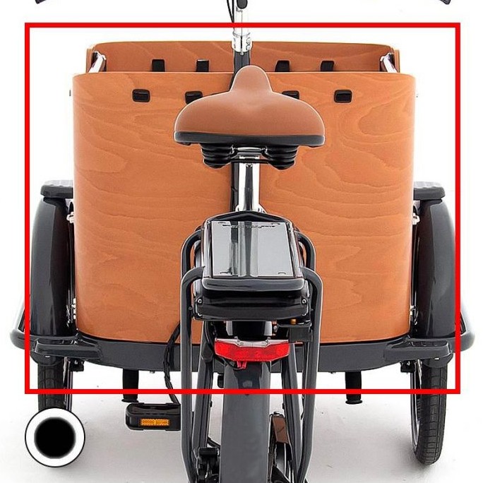 Paneel Rückseite Curve Schwarz