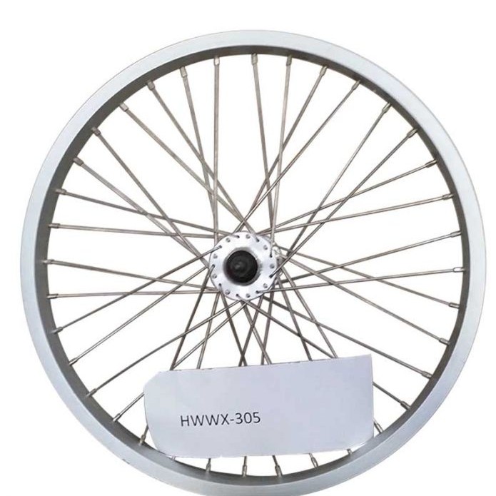 Vorderrad City/City-E/Curve/Curve-E Silber (ohne Rollerbrake)