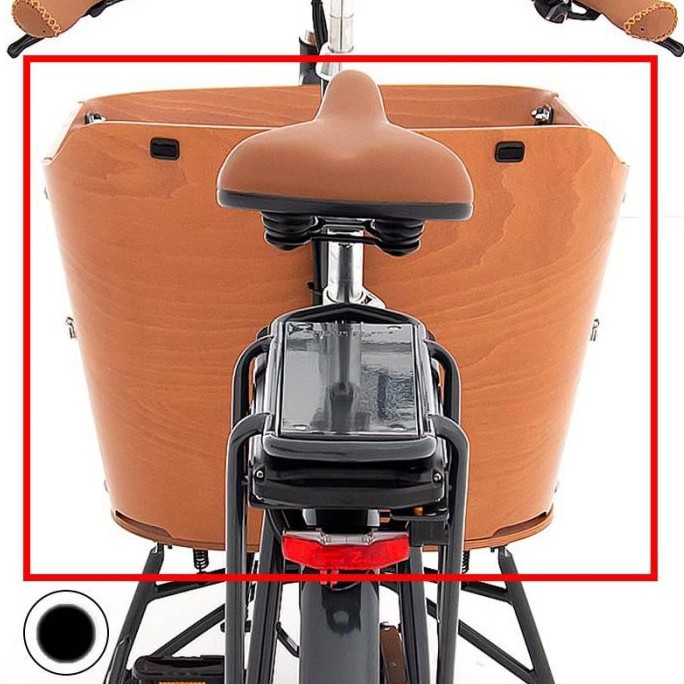 Paneel Rückseite City Schwarz