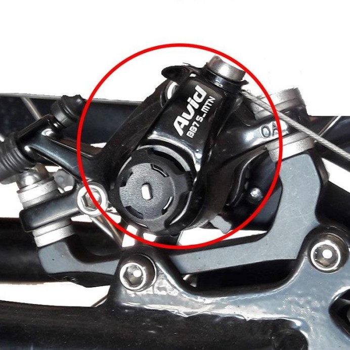 Mechanischer Bremsbelag Avid Big-E/Big-E QWIC/City-E/Curve-E BB7S MTN (exkl. Adapter)