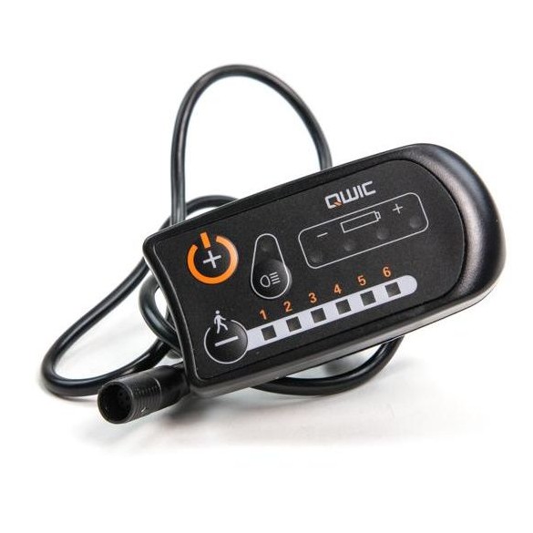 Bedienelement/Display Big-E QWIC BOSSA LED 6 Positionen